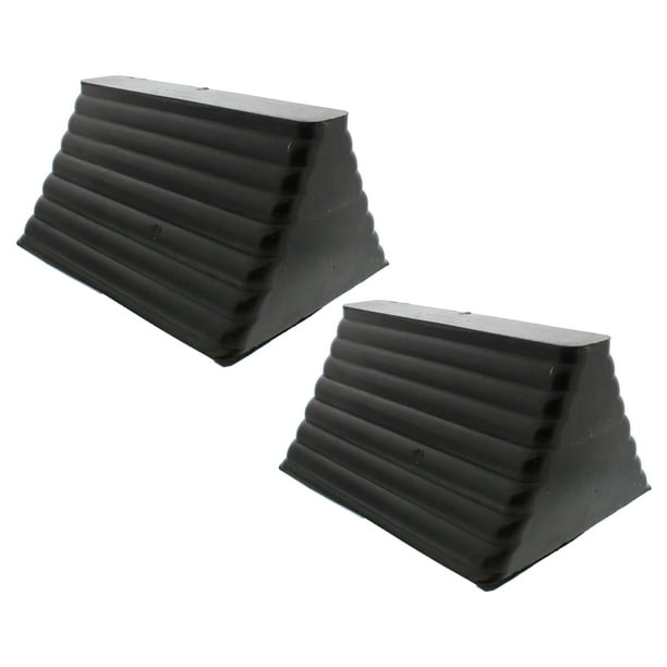 Trailer RV ABN Rubber Wheel Chock with Rope Truck Car Aircraft Plane ATV Tire Traction Stabilizer Dual Twin Set Trailer RV ABN Rubber Wheel Chock with Rope Truck Car Aircraft Plane ATV Tire Traction Stabilizer Dual Twin Set